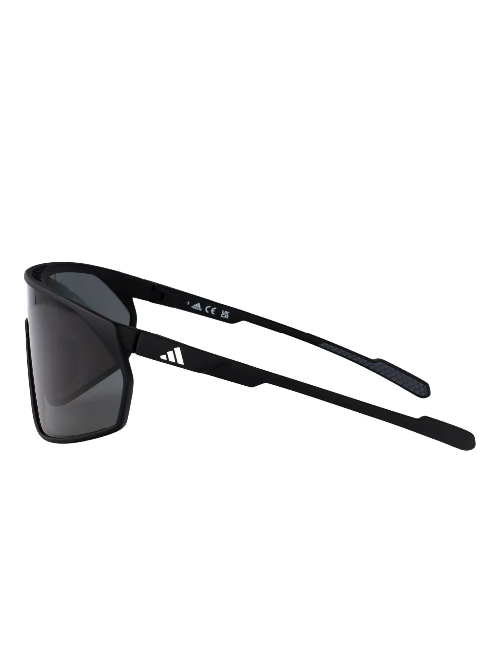 adidas SP0074 zonnebril met schild montuur Zwart