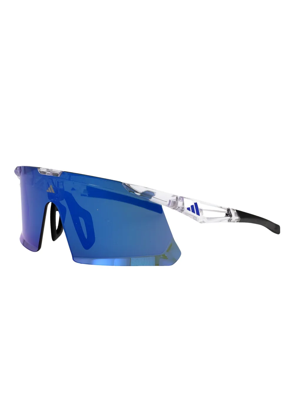 adidas SP0107 zonnebril met schild montuur Wit