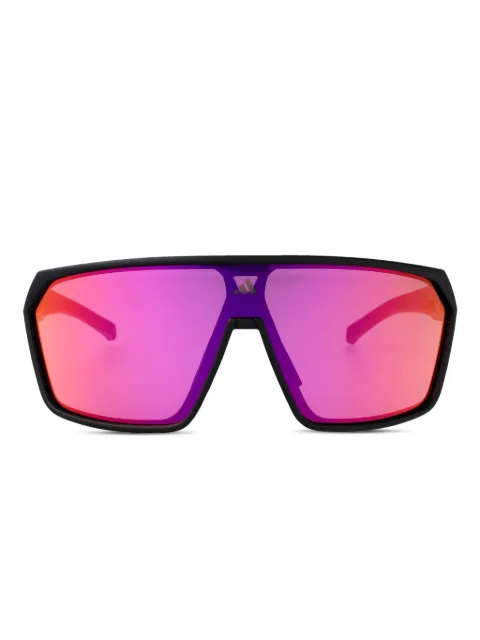 adidas shield-frame sunglasses