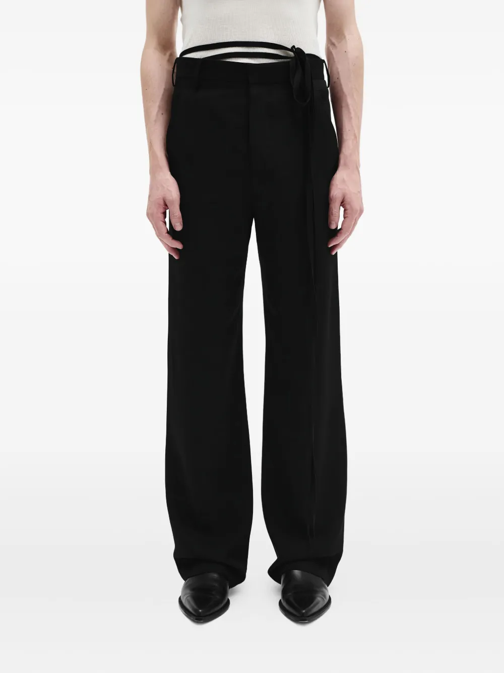 Ann Demeulemeester Leon trousers - Zwart