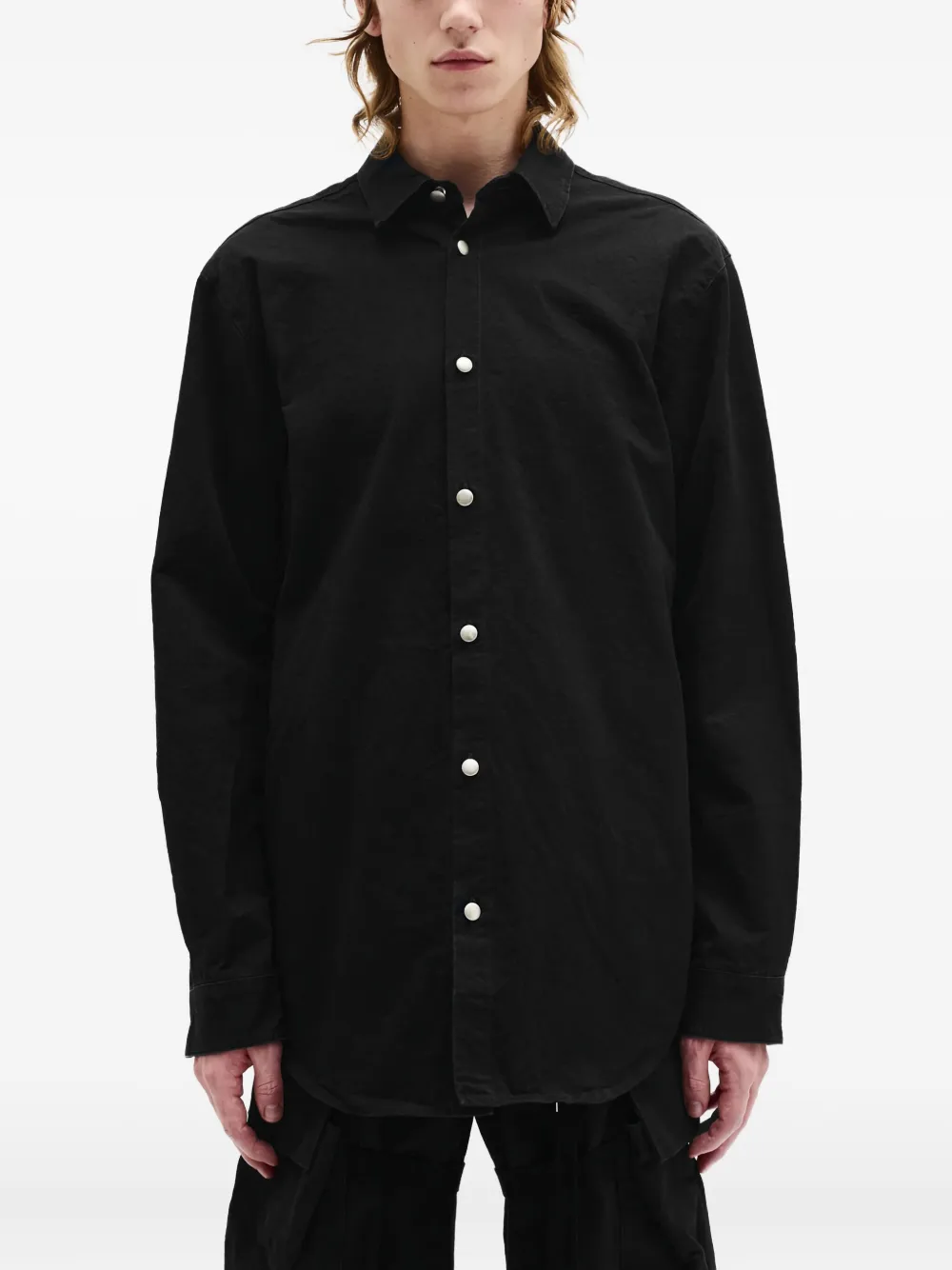 Ann Demeulemeester Benard shirt - Zwart