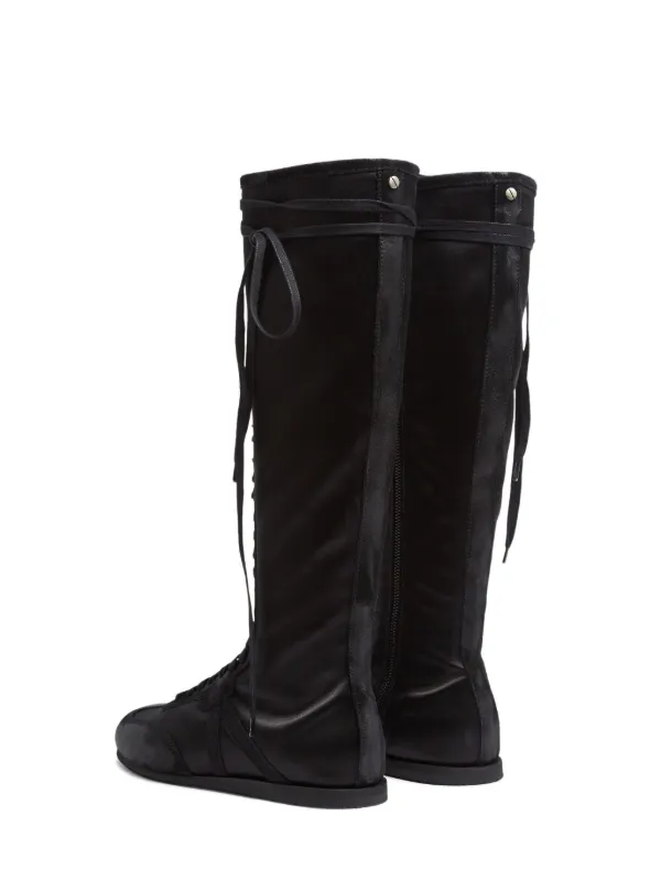 ANNDEMEULEMEESTER
 アンドゥムルメステール 希少ストール Ann Demeulemeester Vitello Space Moto Boots – HUIBEN