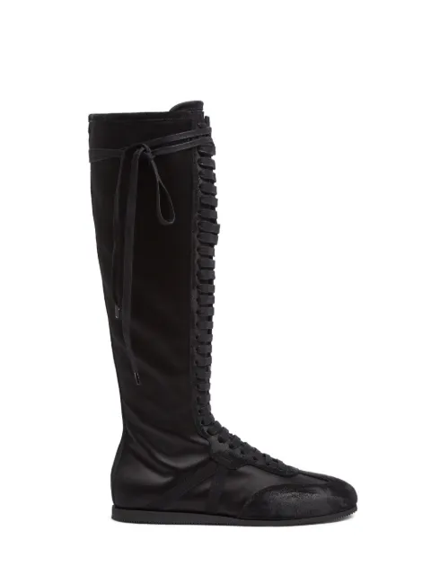 Ann Demeulemeester Pixie lace-up thigh-high boots