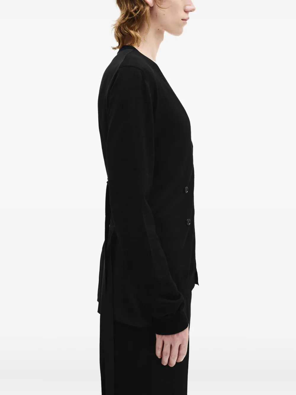 Ann Demeulemeester Kador vest Zwart
