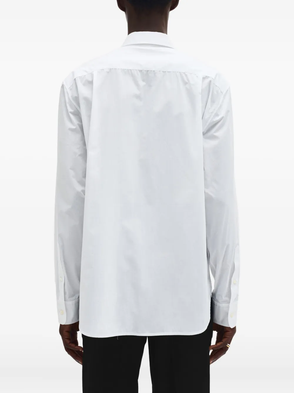 Ann Demeulemeester Haaken overhemd Wit