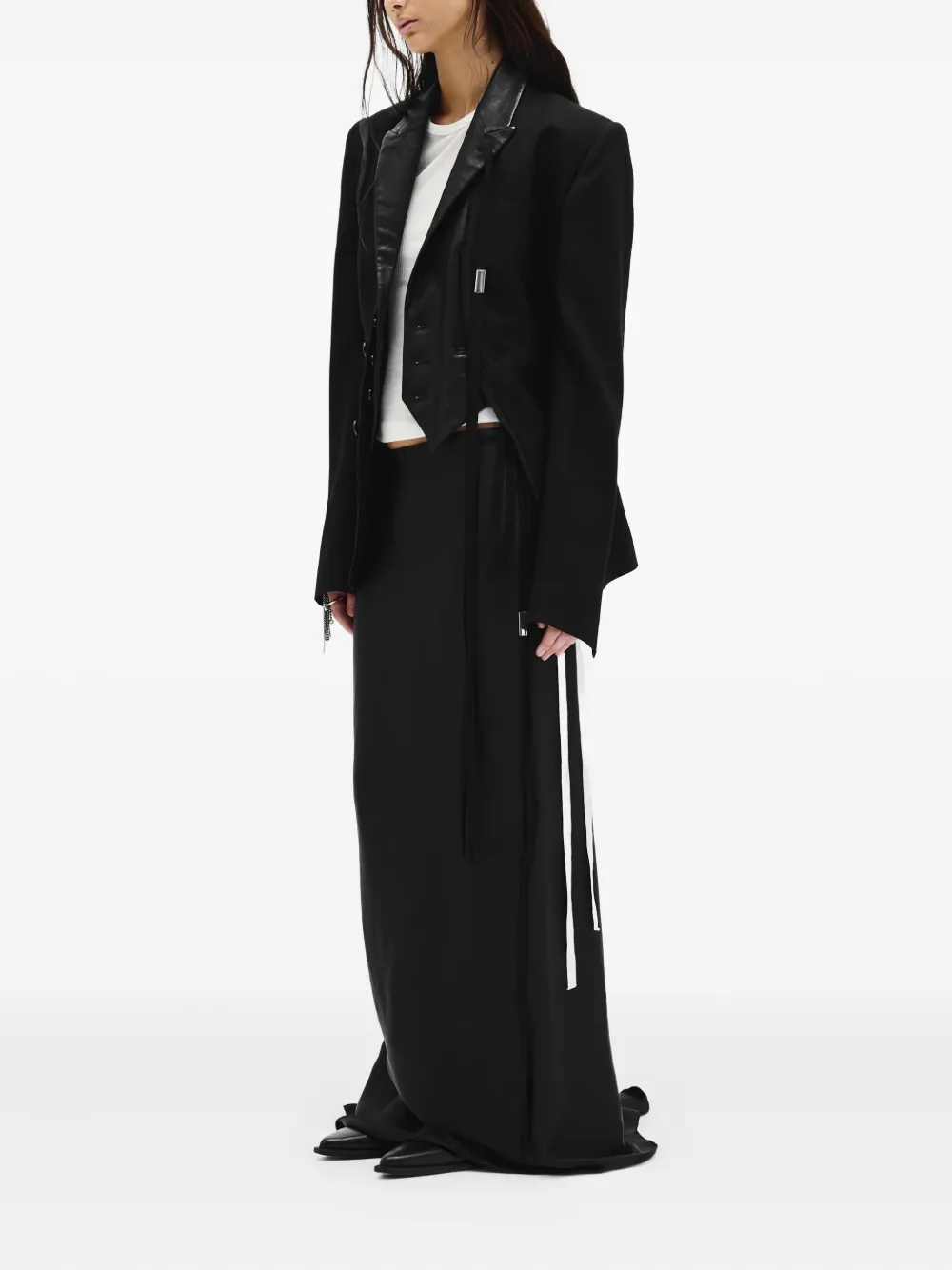 Ann Demeulemeester Zipora leather waistcoat | Waistcoats & Gilets | Image 2