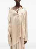Ann Demeulemeester Daria asymmetric shirt - Neutrals