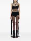 Ann Demeulemeester Seda Till the End semi-sheer mesh maxi dress - Black