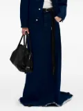 Ann Demeulemeester Goele denim maxi skirt - Blue