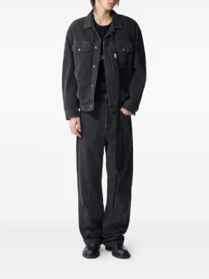 新品タグ付Ann Demeulemeester プリントシルクミリタリーシャツ ANN DEMEULEMEESTER シルクシャツ 未使用
