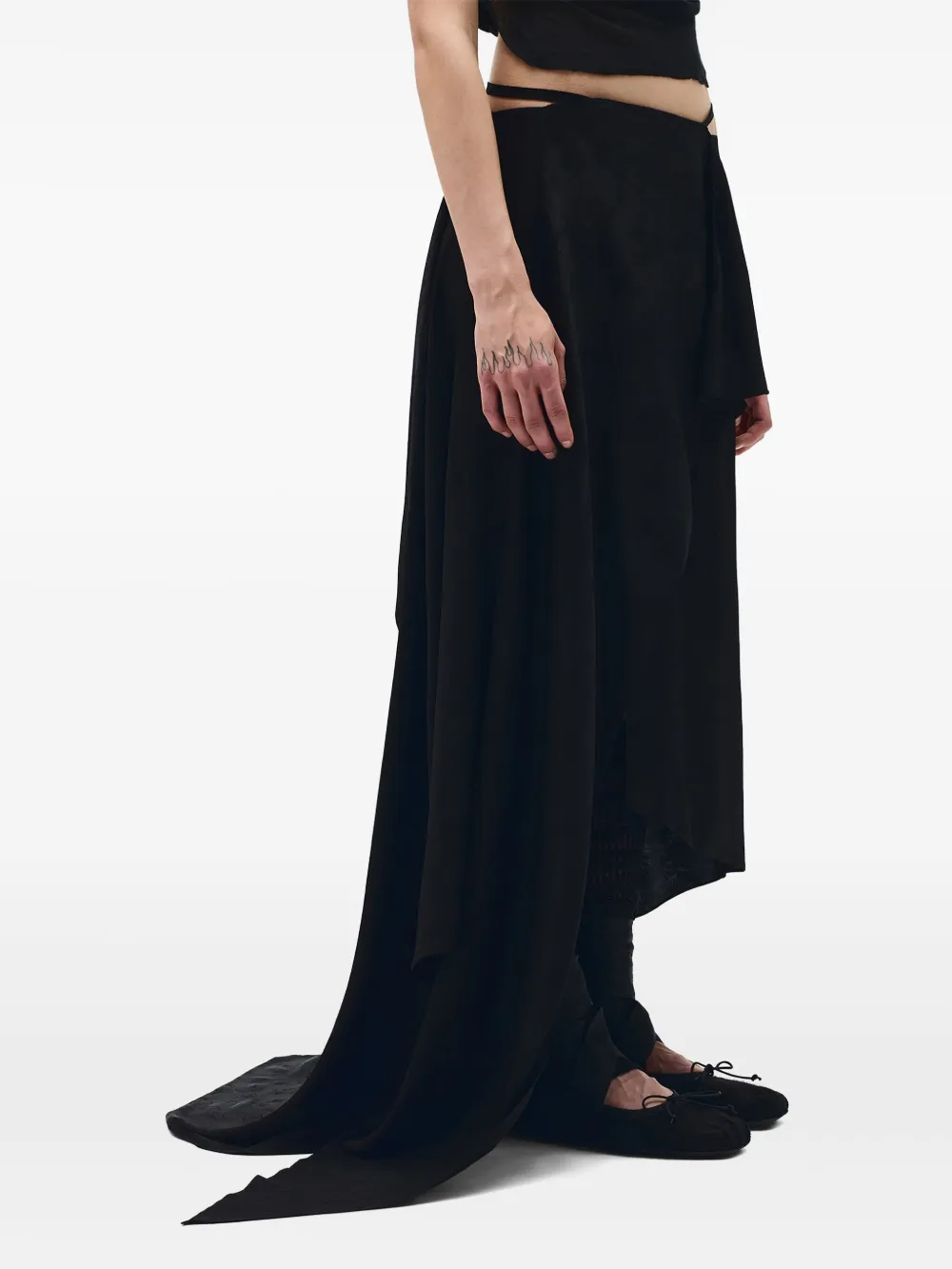 Ann Demeulemeester Sirka rok Zwart