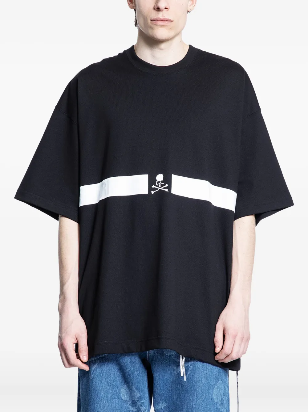 Mastermind World スカルプリント Tシャツ - ブラック Mastermind World スカルプリント Tシャツ - ブラック