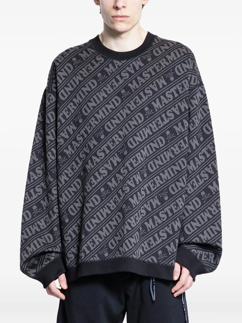 Mastermind Japan Logo-print Sweatshirt In Gray