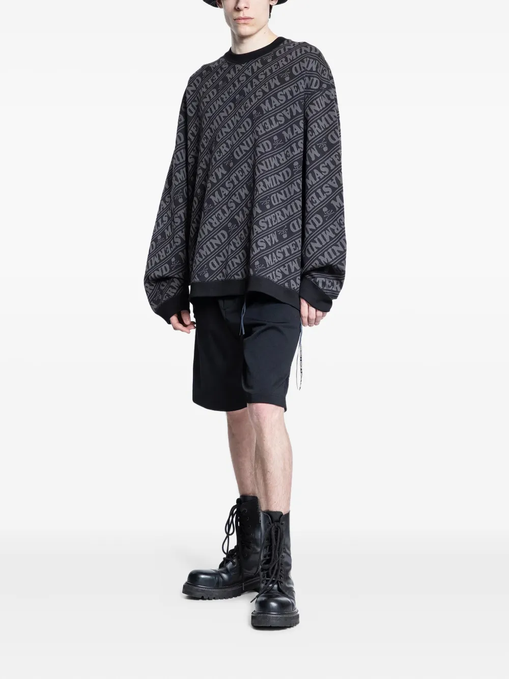 Mastermind Japan Logo-print Sweatshirt In Gray
