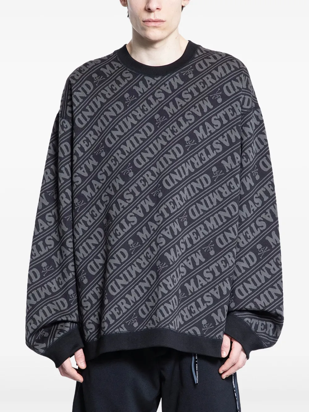 Mastermind World sudadera con logo estampado | negro | Image 1