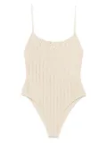 MC2 Saint Barth crystal-embellished swimsuit - Neutrals