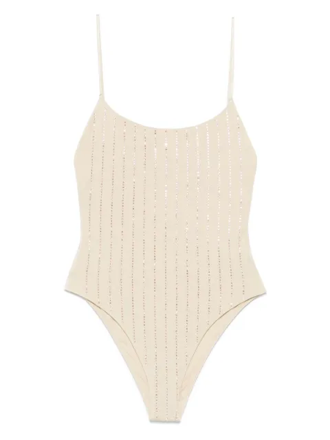 MC2 Saint Barth crystal-embellished swimsuit