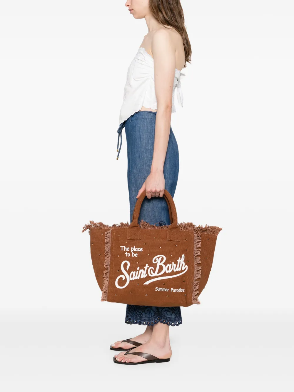 MC2 Saint Barth Vanity Mimetic tote bag - Bruin