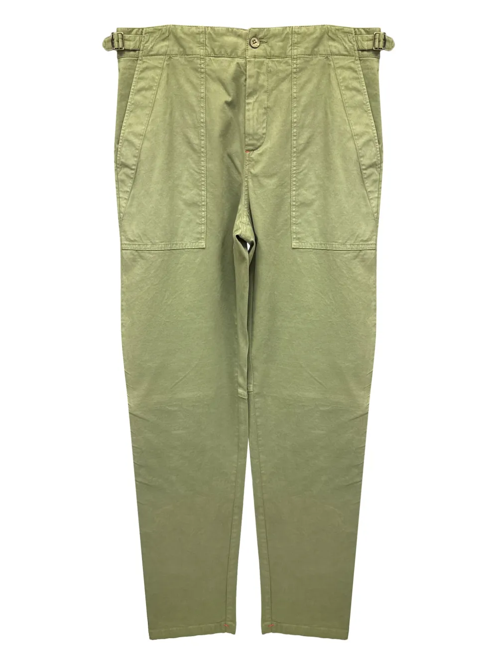 Isaia tapered trousers | Green | Image 1