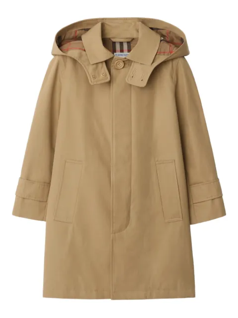 Burberry Kids hooded coat