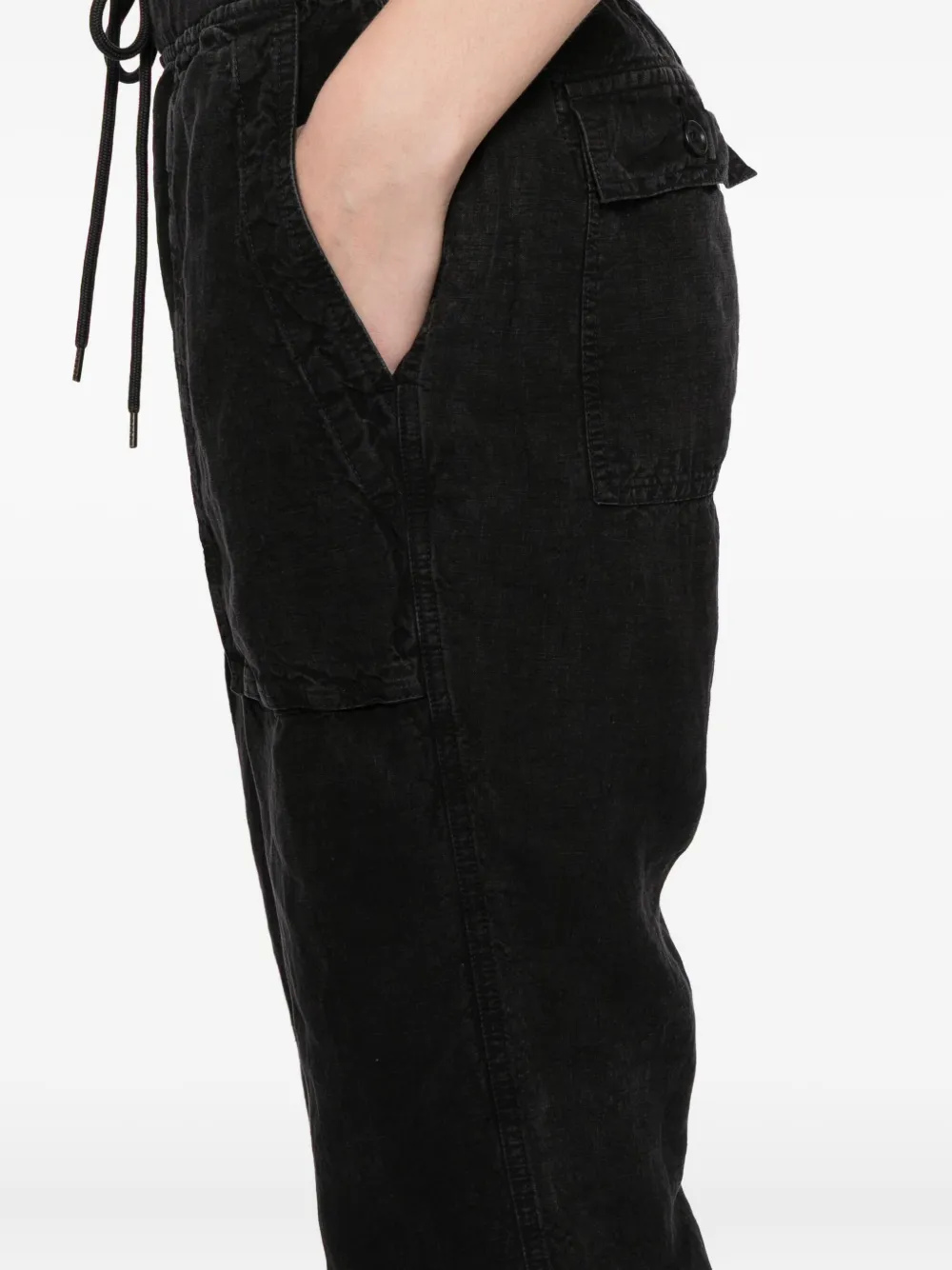 James Perse Media Trousers In Black