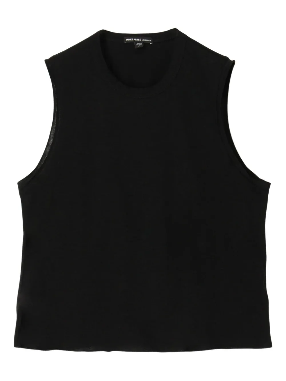 James Perse silk-blend tank top - Nero