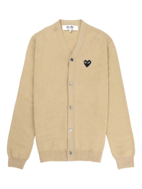 Comme Des Garçons Play heart-patch cardigan