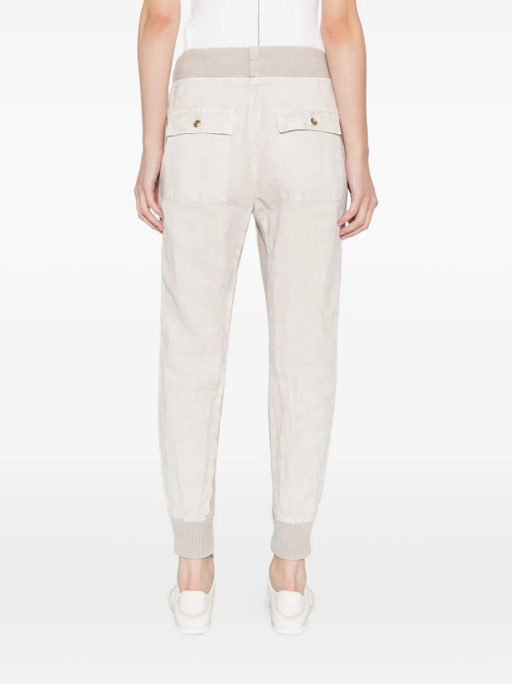 James Perse Media Trousers In Neutral