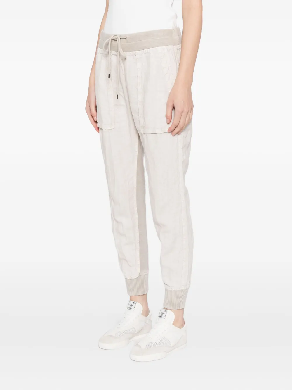 James Perse Media Trousers In Neutral