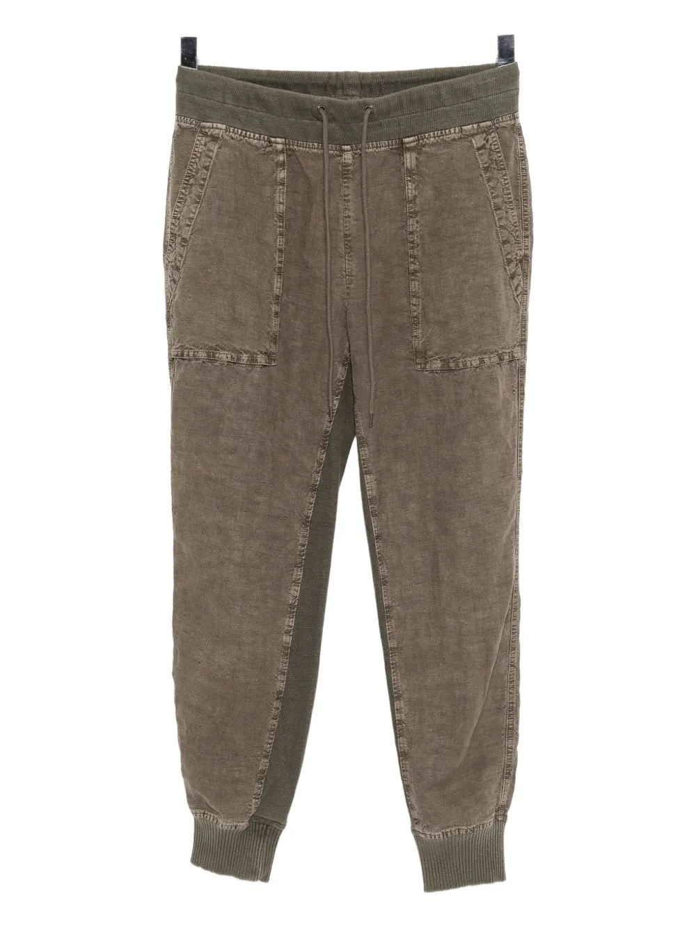 James Perse Media Trousers In Green