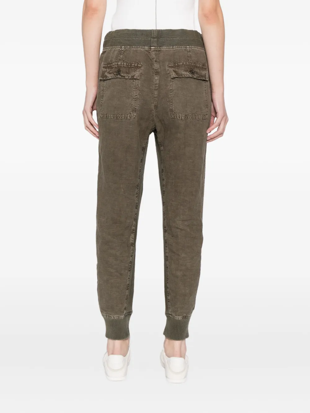 James Perse Media Trousers In Green