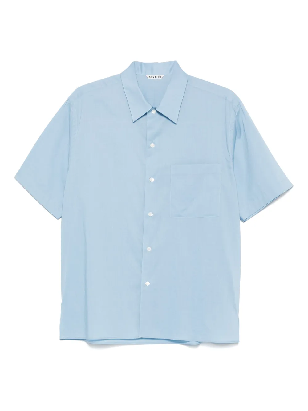 Auralee camisa de algodón | azul | Image 1