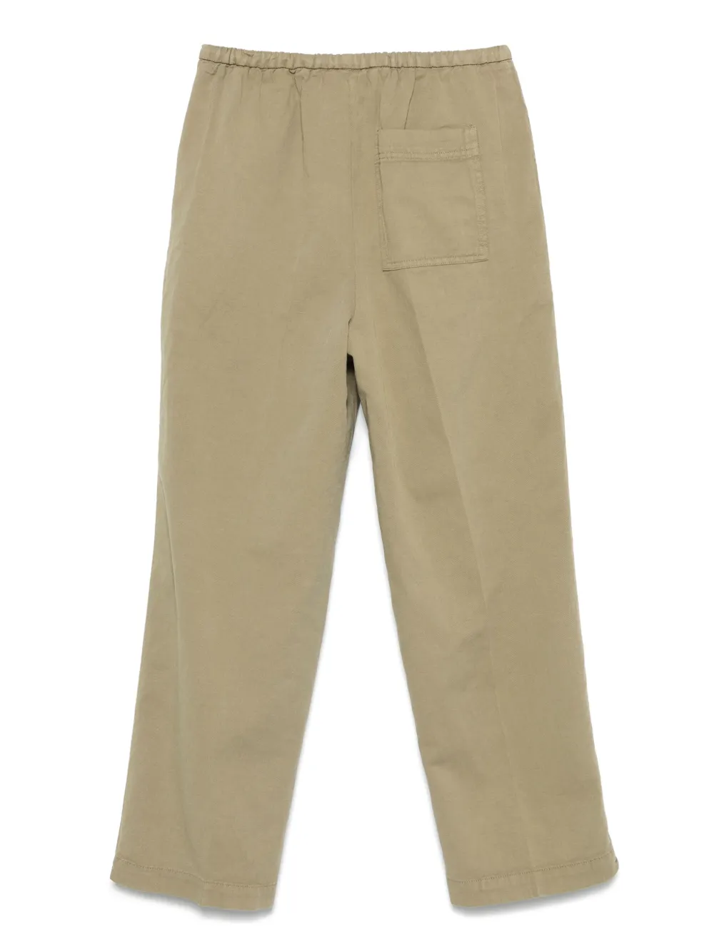 Closed pleated trousers - Groen