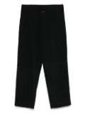 Closed pleated trousers - Black