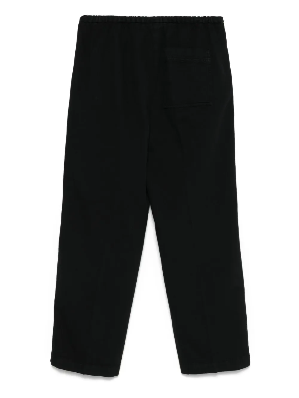Closed pleated trousers - Zwart