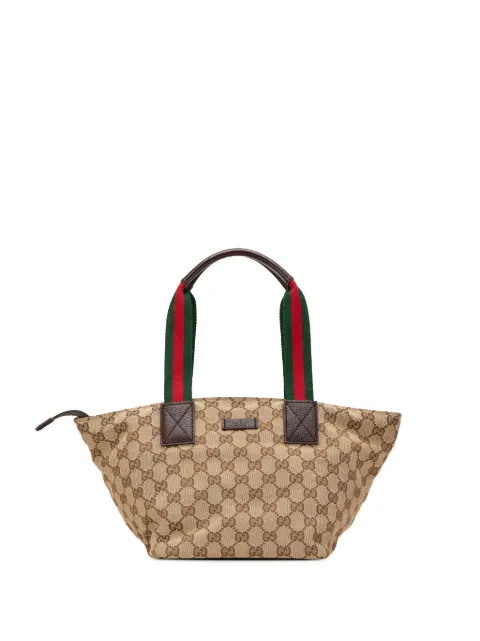 Gucci Pre-Owned 2000-2015 GG Canvas Web handbag