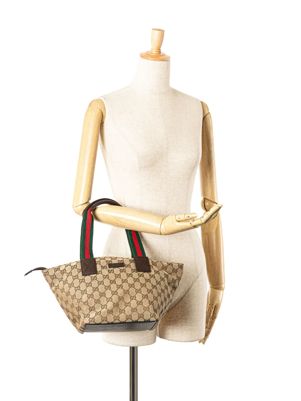 Gucci Pre-Owned 2000-2015 GG Canvas Web handbag | Pre-Owned | Image 2