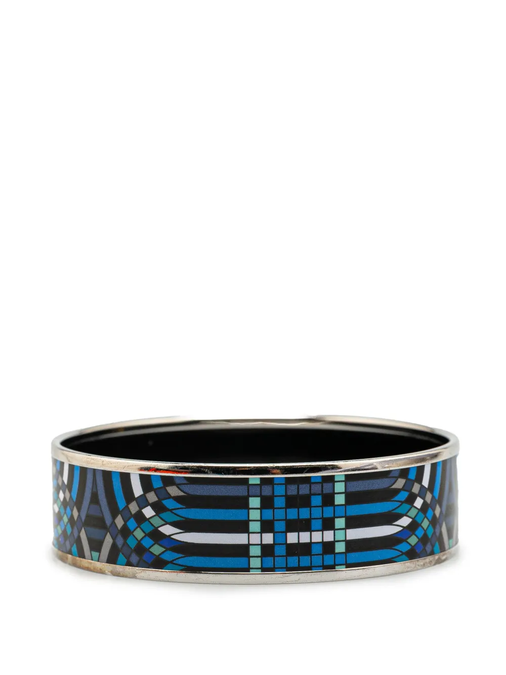 Hermès Pre-Owned pulsera 65 ancha con esmalte del siglo XX | Image 2