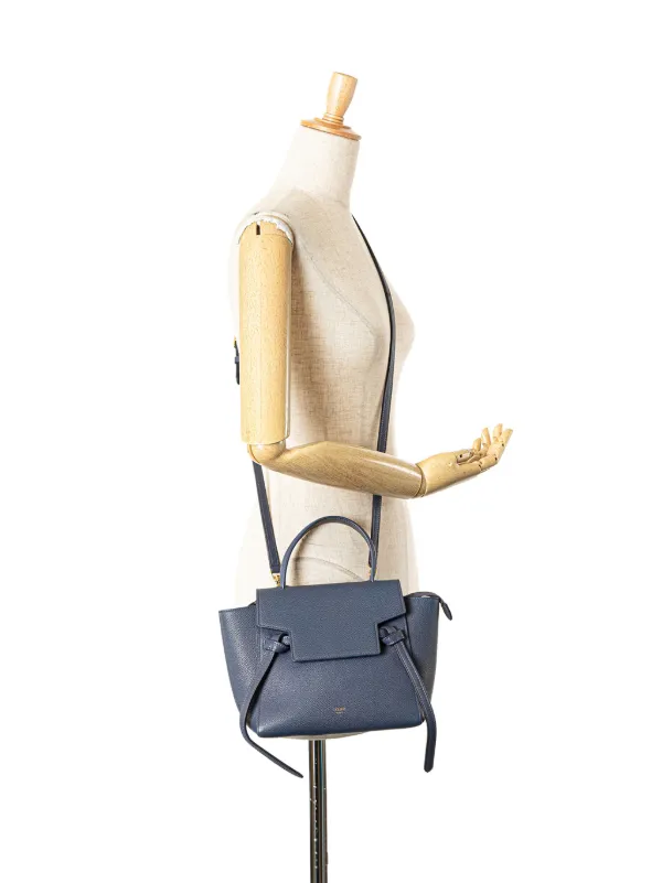 Celine Pre-Owned 2000-2024 ナノ グレインカーフスキン ベルト