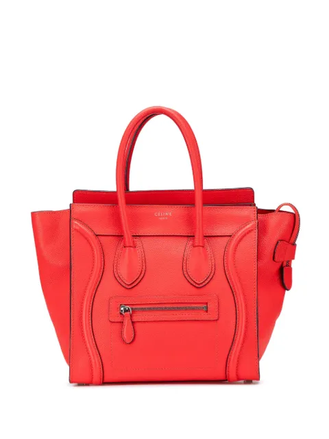 Céline Pre-Owned bolsa de mano Micro Calfskin Luggage Tote 2012-2018