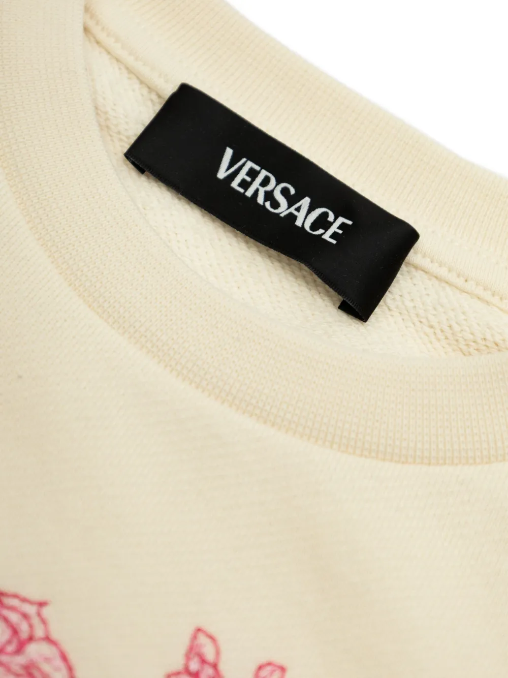 Versace Kids Medusa Crest sweater Wit