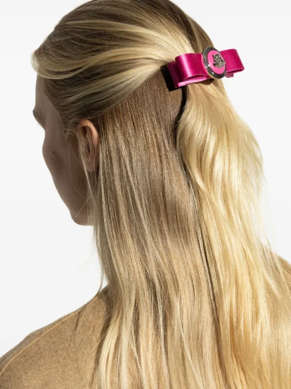 Versace Medusa Head Hair Clip | Pink | FARFETCH CA display picture 1