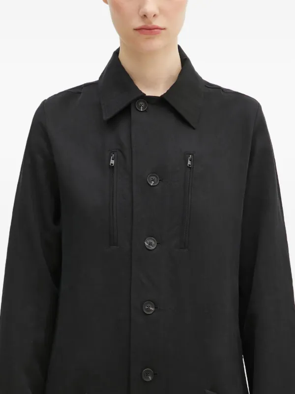 Y-3 Long Sleeve Jumpsuit Black FARFETCH JO