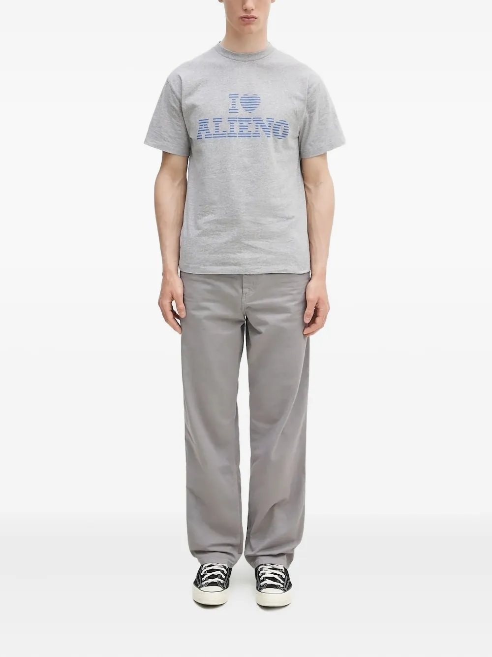 Carhartt WIP multiple-pockets straight-leg trousers | Grey | Image 1