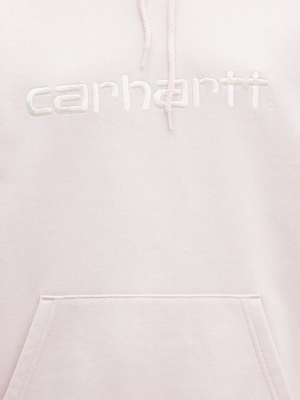 Carhartt WIP Hoodie met geborduurd logo Roze