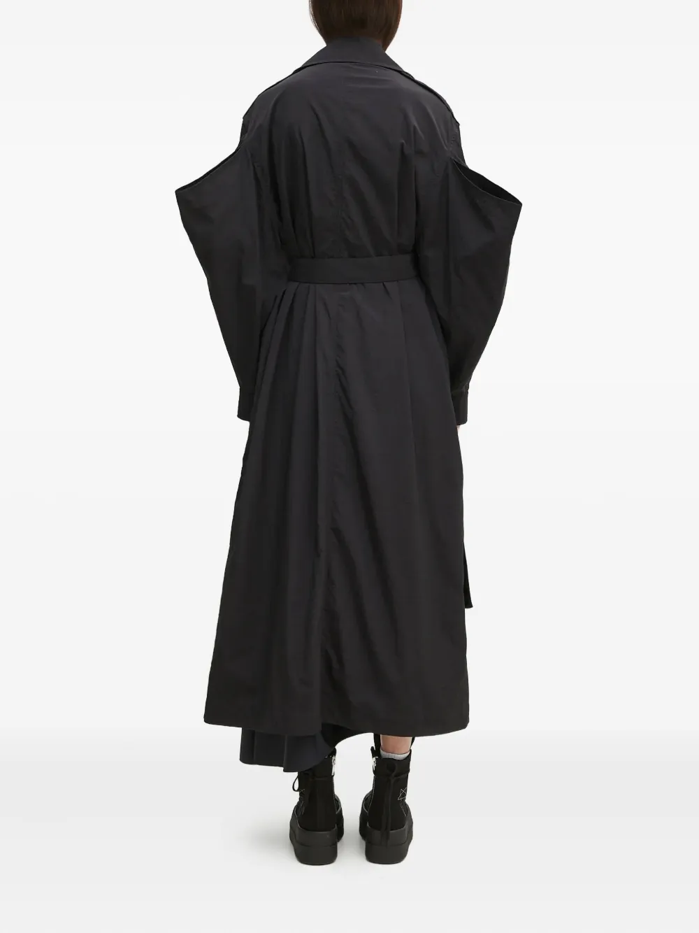 Kenzo Trenchcoat met ballonmouwen Zwart