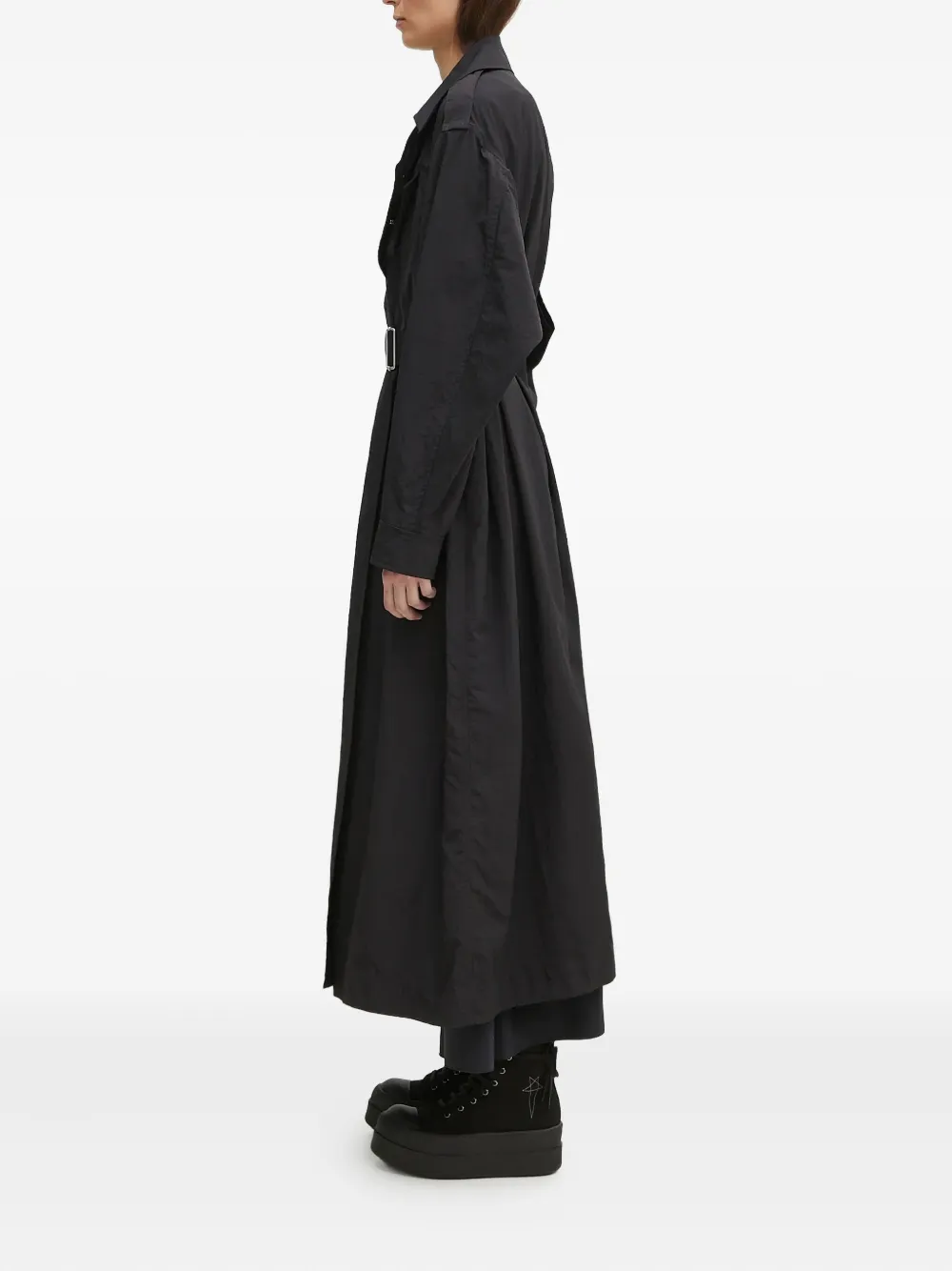 Kenzo Trenchcoat met ballonmouwen Zwart