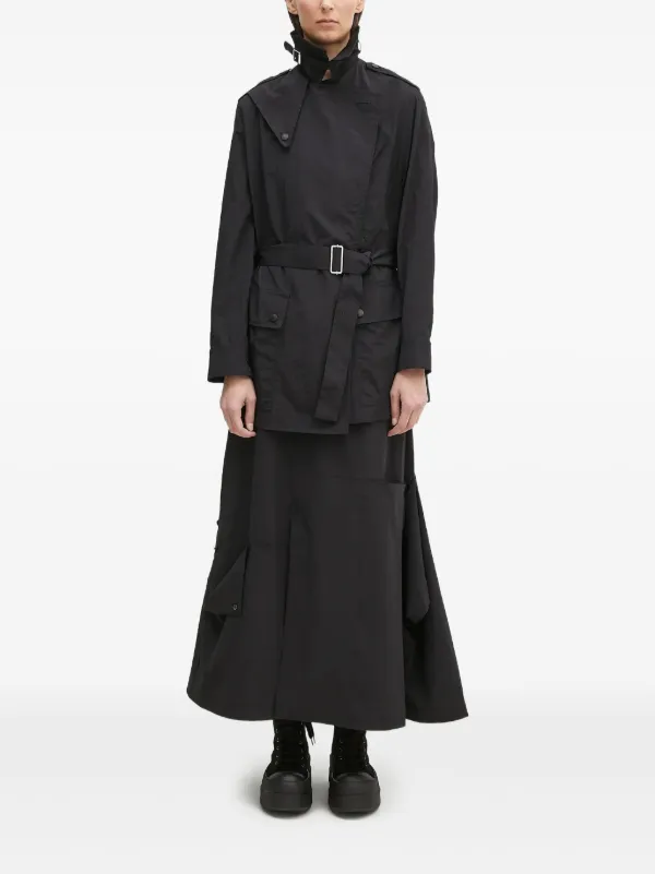 Kenzo トレンチコート | ブラック | FARFETCH JP