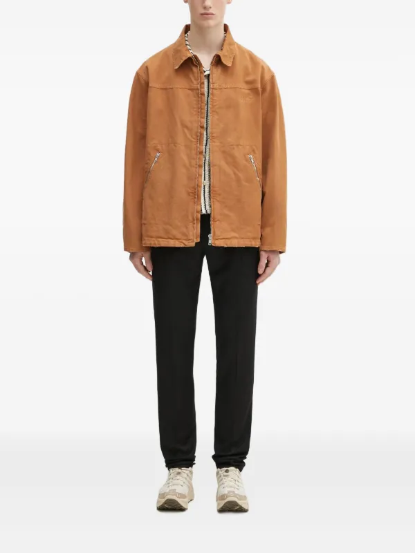 MM6 ジップアップジャケット MM6 Maison Margiela ジップアップ ジャケット | ブラウン