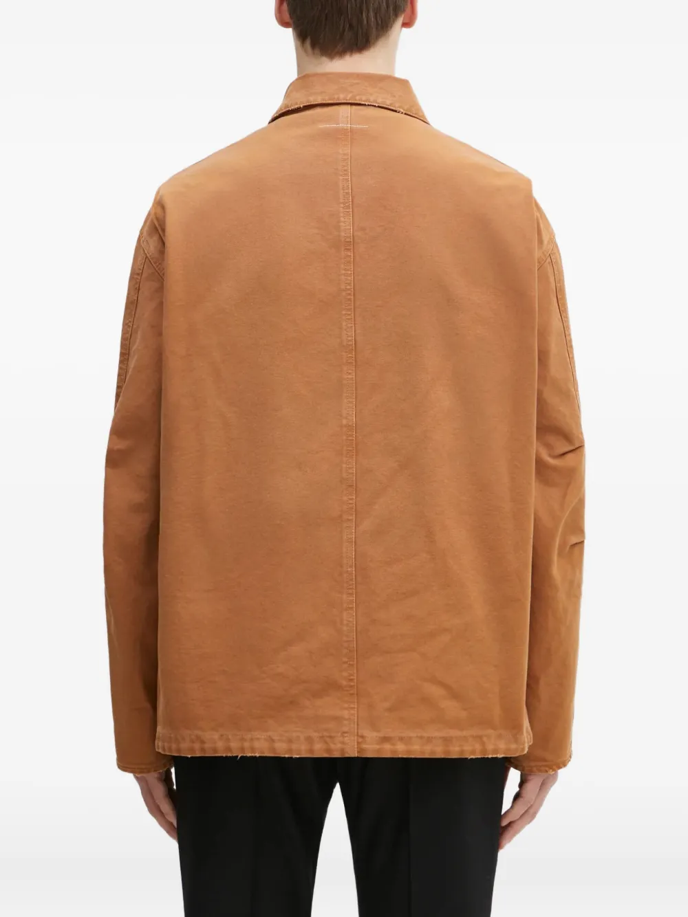 MM6 Maison Margiela Jack met vlakken Bruin